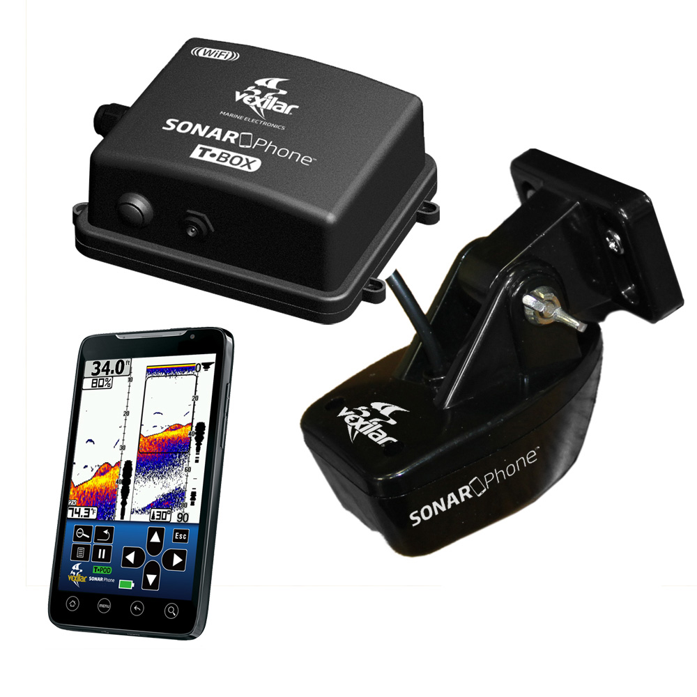 Vexilar SP200 SonarPhone T-Box Permanent Installation Pack-SP200-karibouusa.com