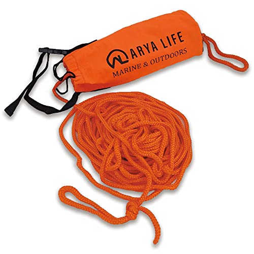 Throw Rope Rescue Bag with 70ft of Marine Rope
